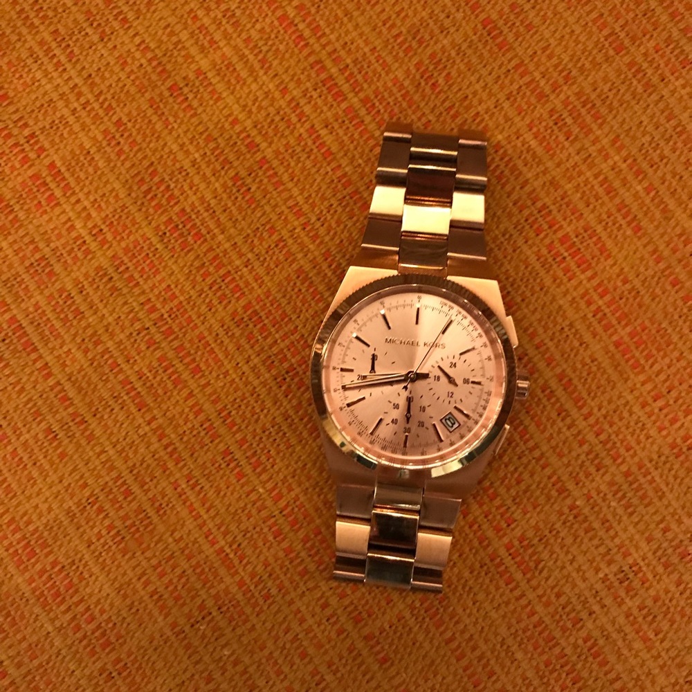 Michael Kors - Rose Gold Stainless Steel Watch